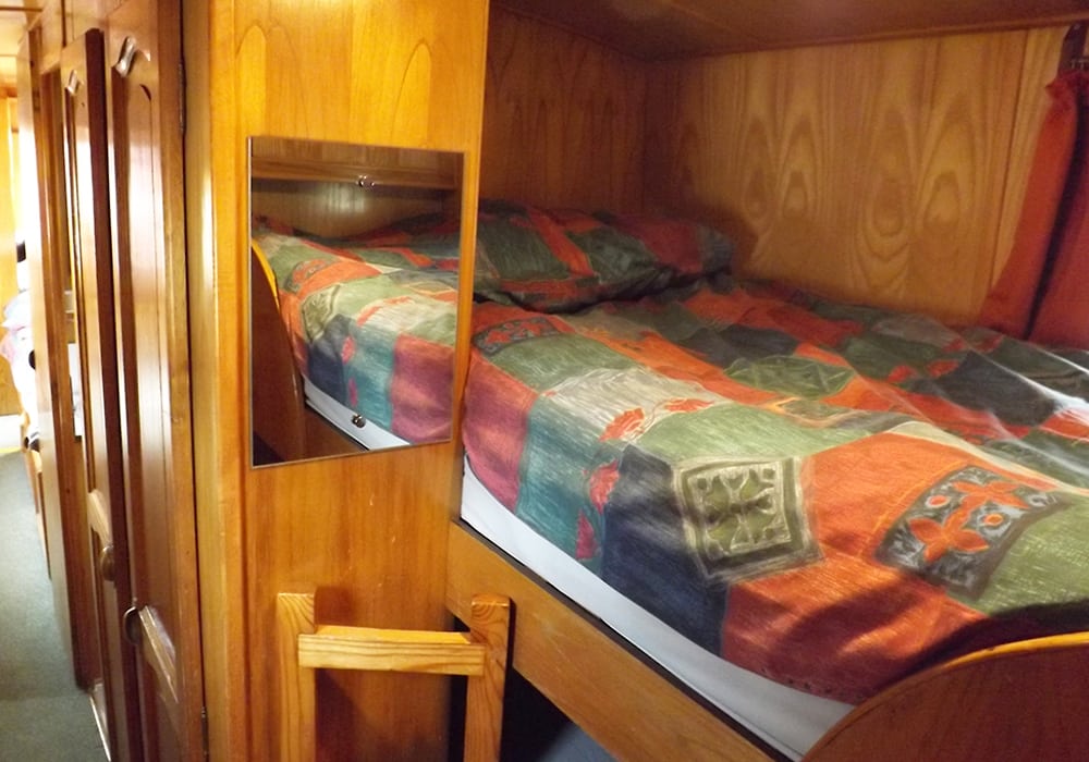 Foxhunter Boat Page bunk room